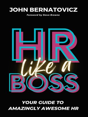 cover image of HR Like a Boss